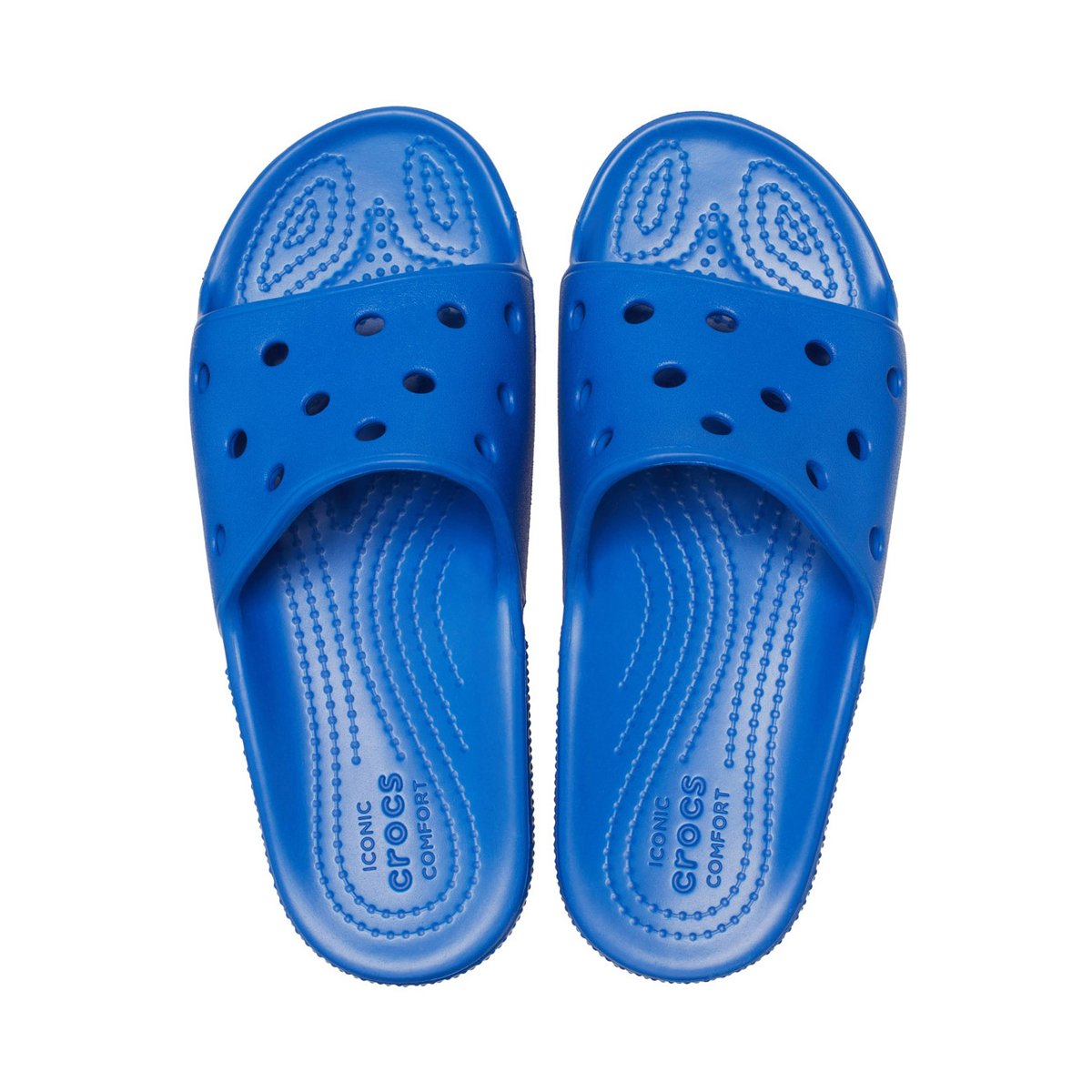 CROCS - Ciabattina blu unisex adulto e bambini
