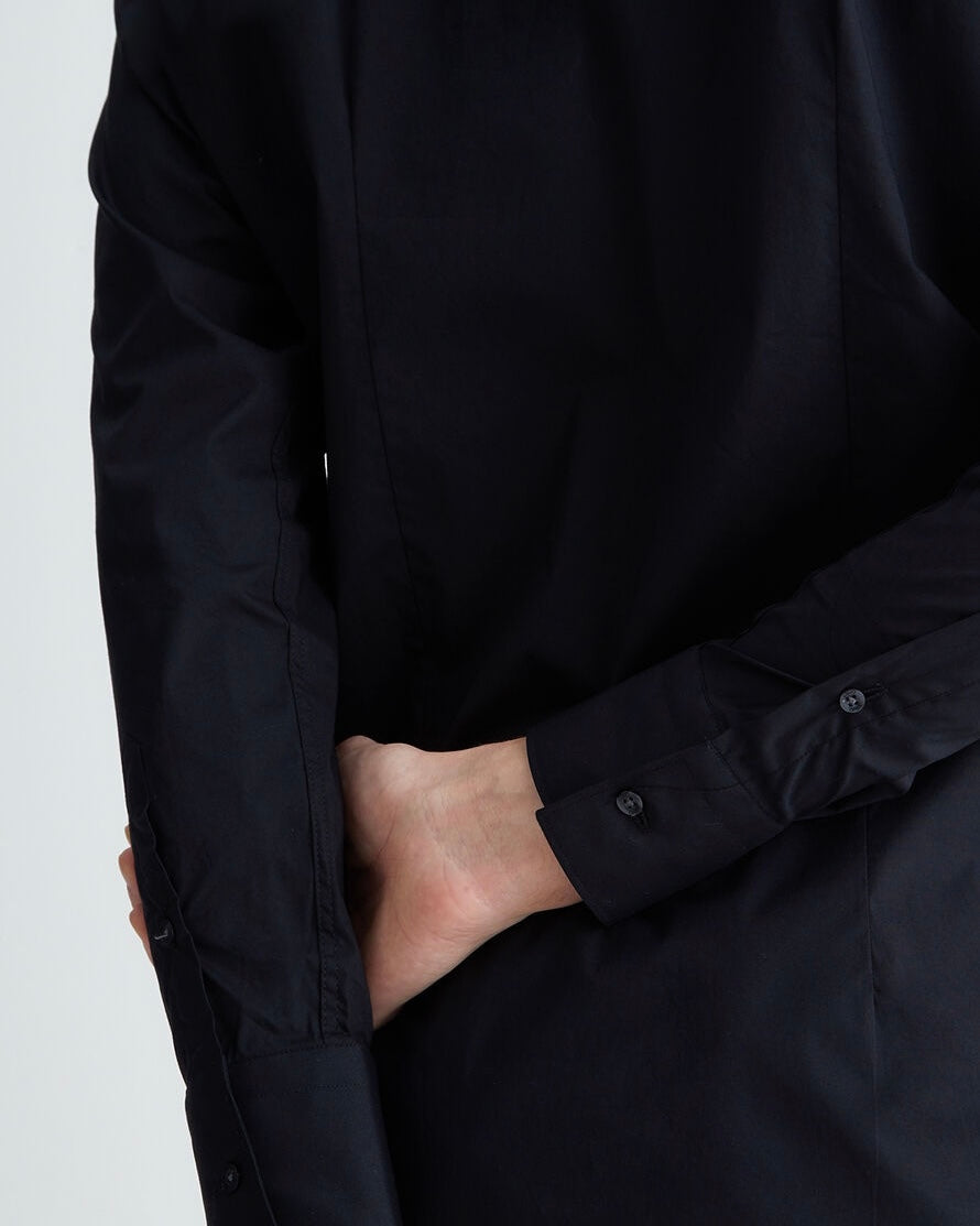 LIU-JO UOMO- Camicia nera a manica lunga uomo