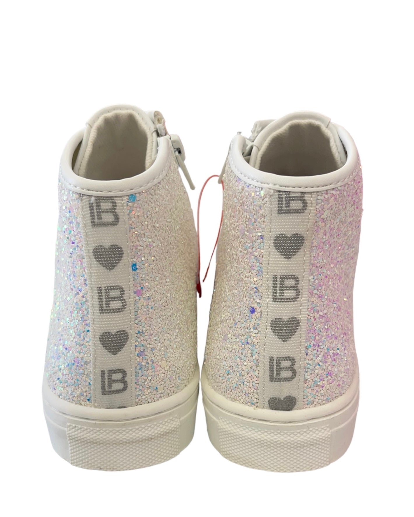 LAURA BIAGIOTTI LOVE - Sneakers interamente brillantinata con logo