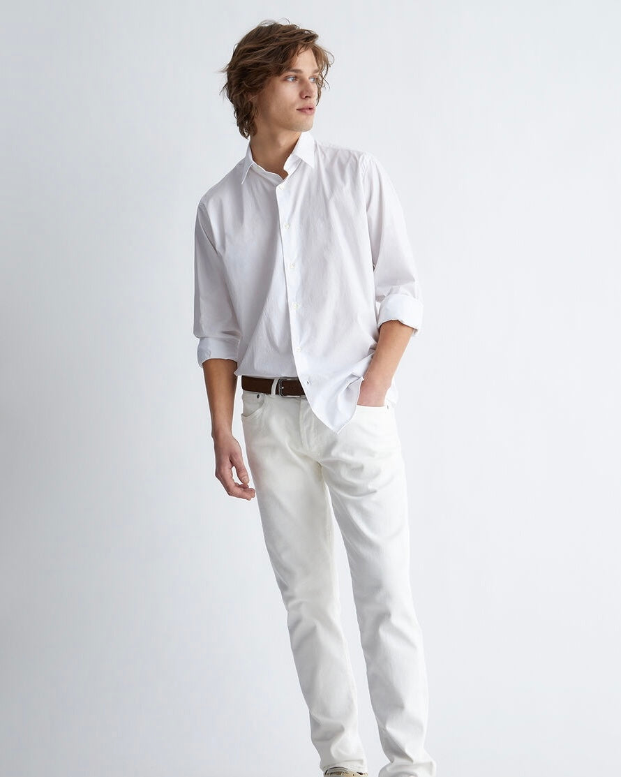 LIU-JO UOMO - Camicia bianca slim fit uomo