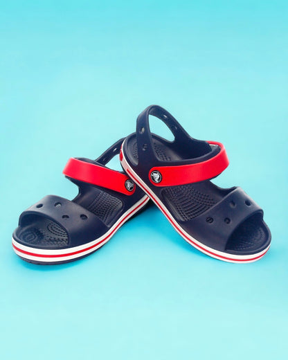 CROCS - Ciabattina blu e rossa